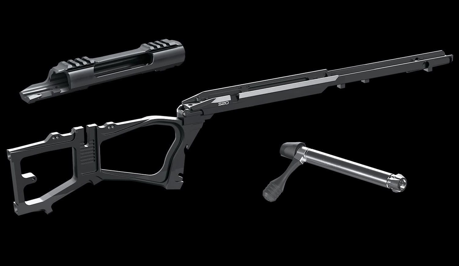 S20 Precision .308 Win LL 61 cm Semi-matt