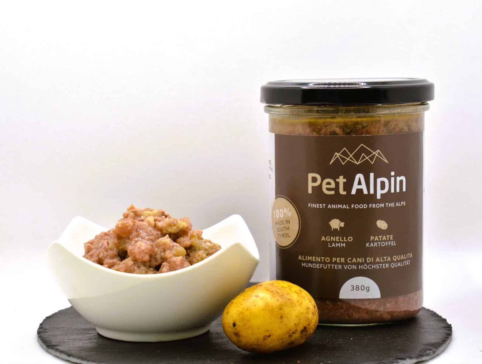 Hundefutter Lamm und Kartoffel 380g