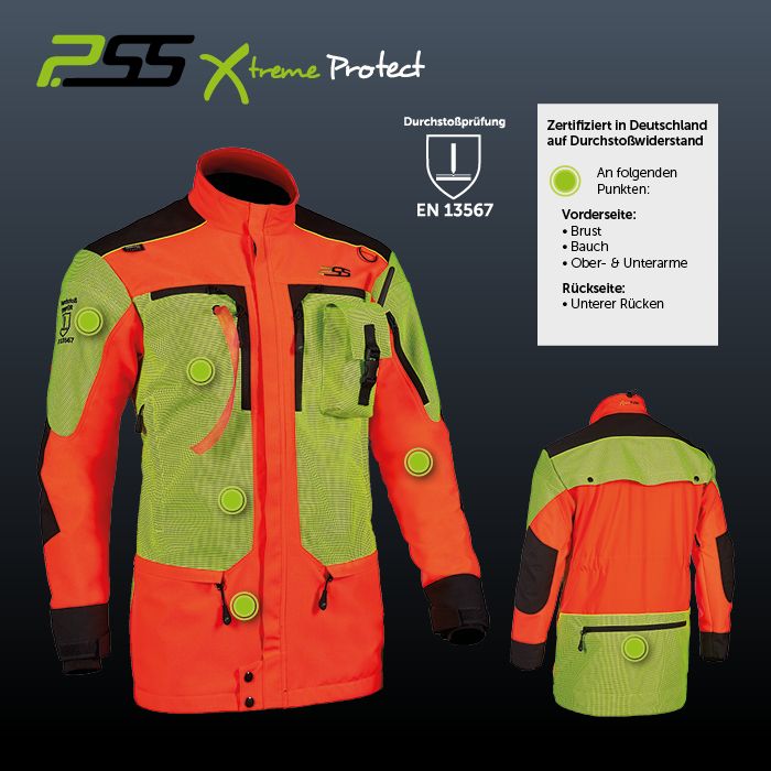 X-treme Protect Sauenschutzjacke Größe S