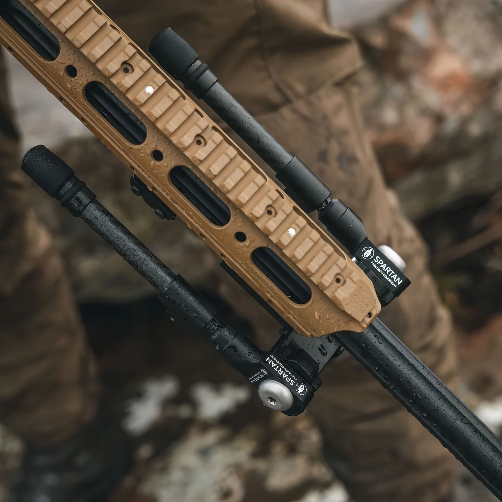 Spartan Valhalla Bipod Picatinny eingeklappt Spartan Valhalla Bipod Picatinny eingeklappt