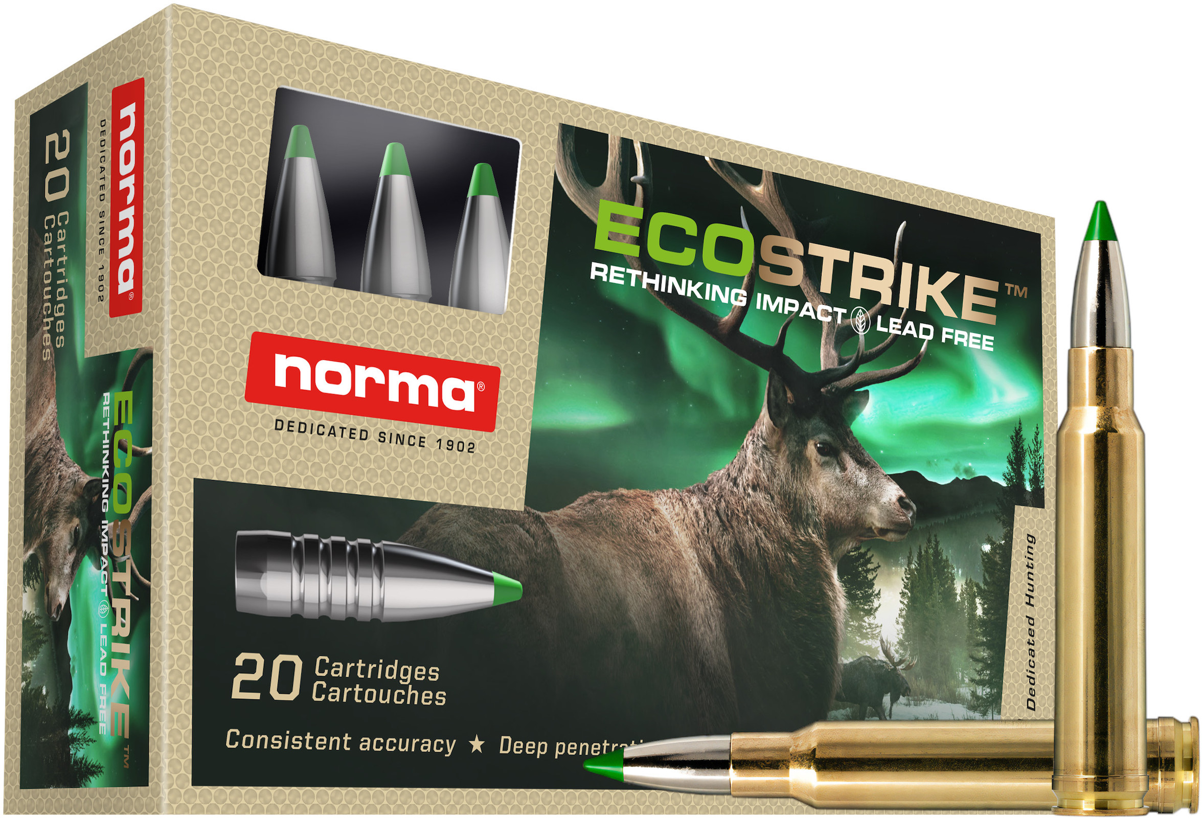 Ecostrike .338 Winchester Magnum 13,0 g / 200 grs