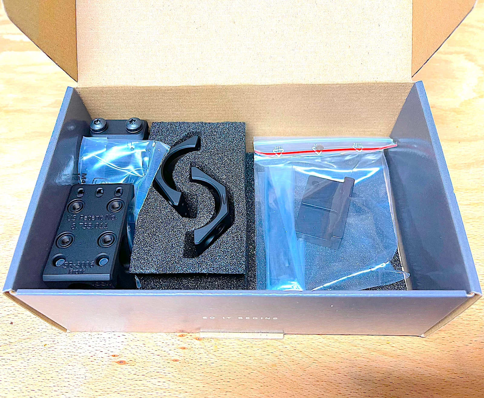 SPUHR SR-3006 Montageringe 30 mm Verpackung