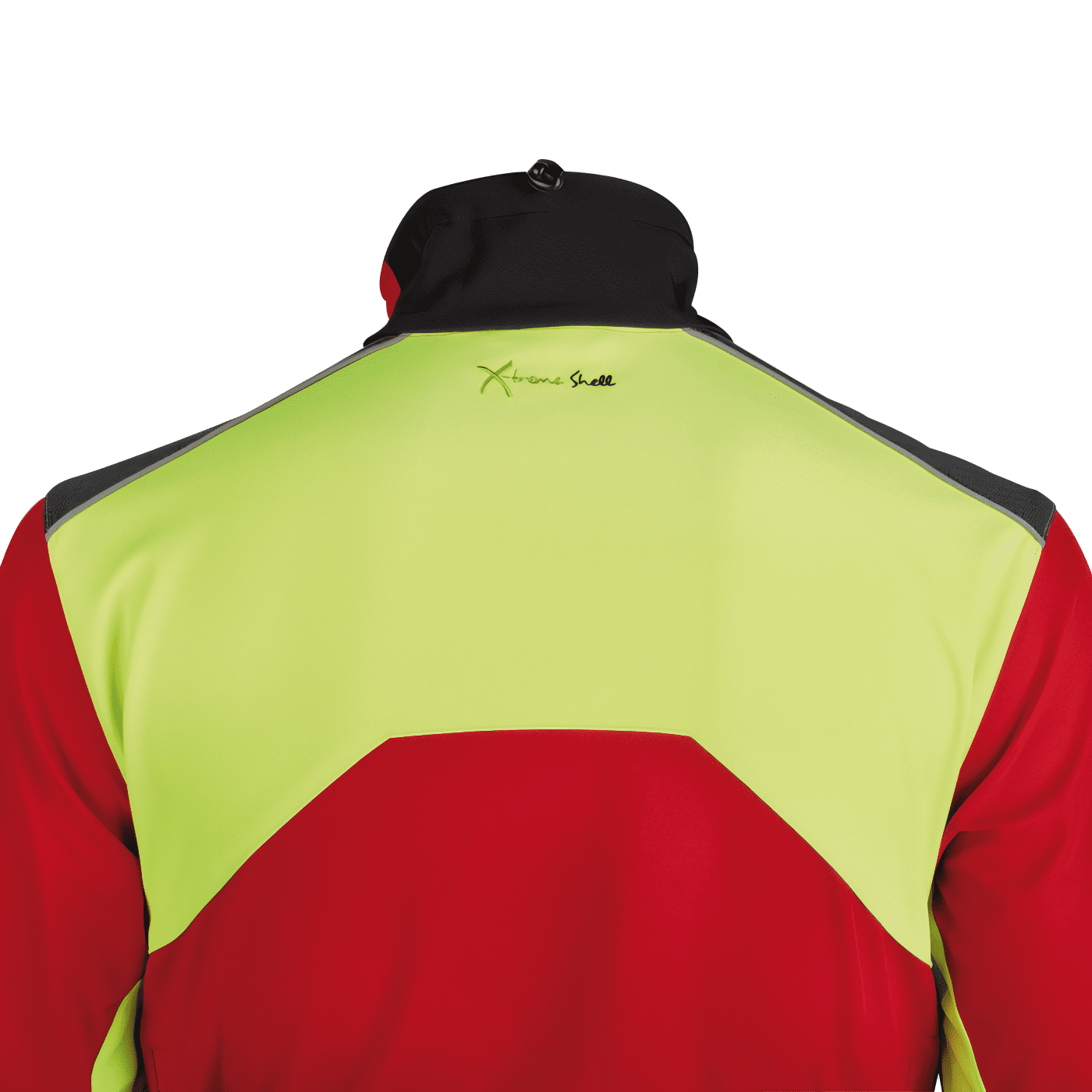 X-treme Shell Softshell Jacke rot/gelb Größe: 3XL