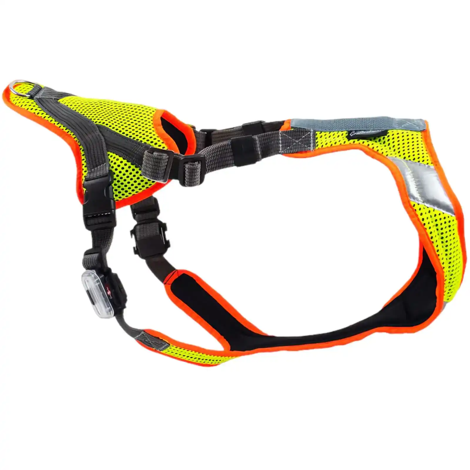 Grossenbacher V Nachsuchegeschirr XS helle LED XS neonorange