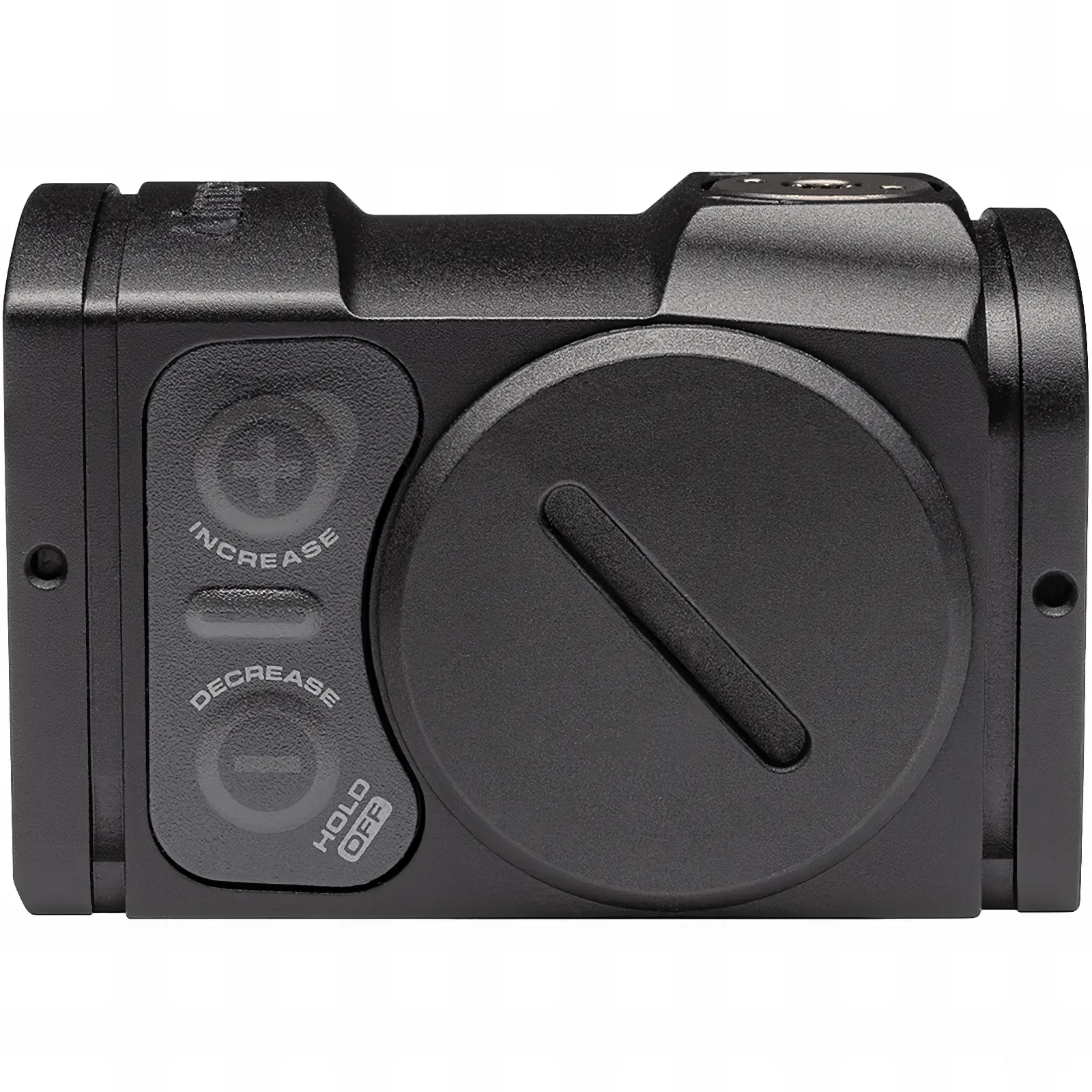 Aimpoint Acro P2 schwarz Rotpunktvisier Bedientasten