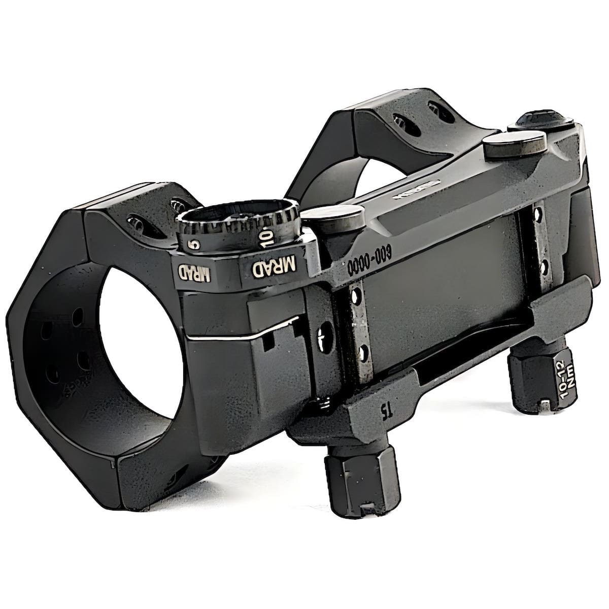 Blockmontage mit einstellbarer Vorneigung Ø 30 mm BH 20 mm 0-20 MRAD