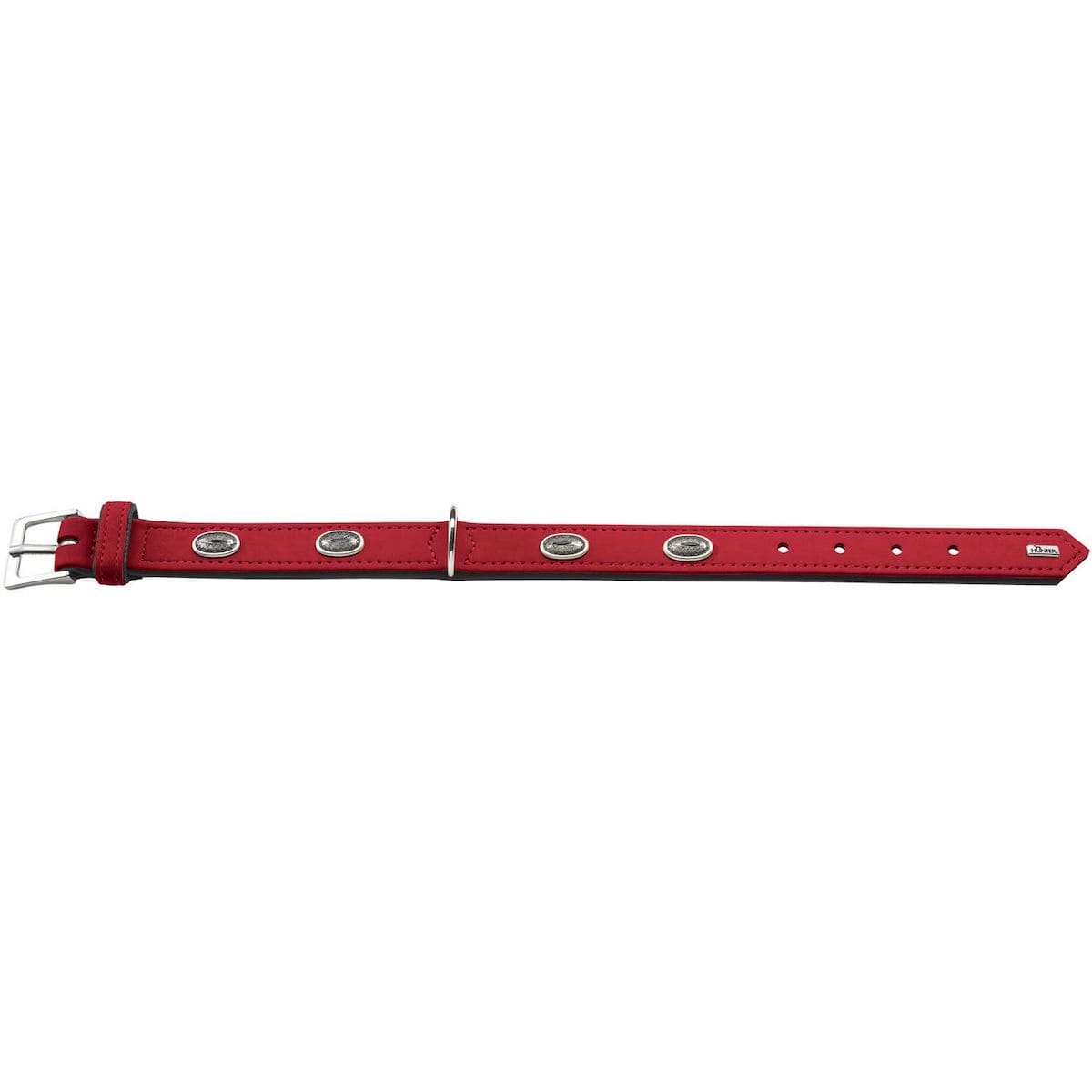 Halsband Softie Stone rot/schwarz S-M