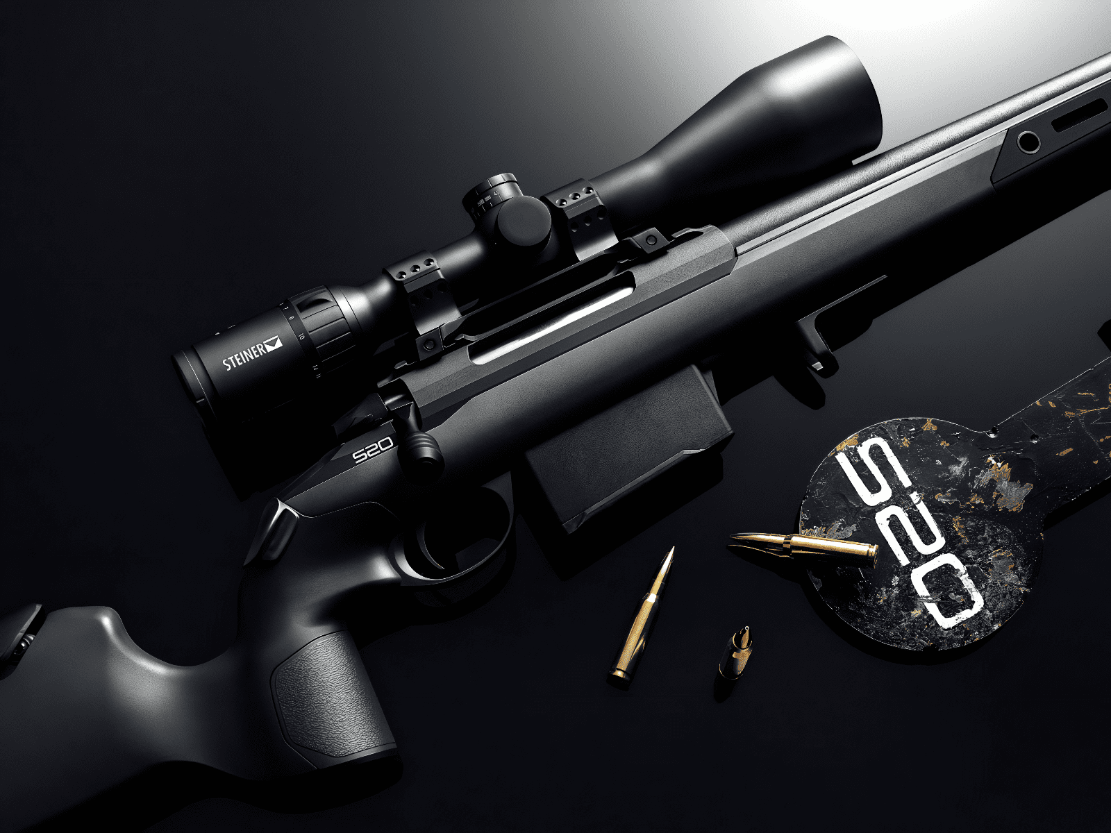 S20 Precision .308 Win LL 61 cm Semi-matt