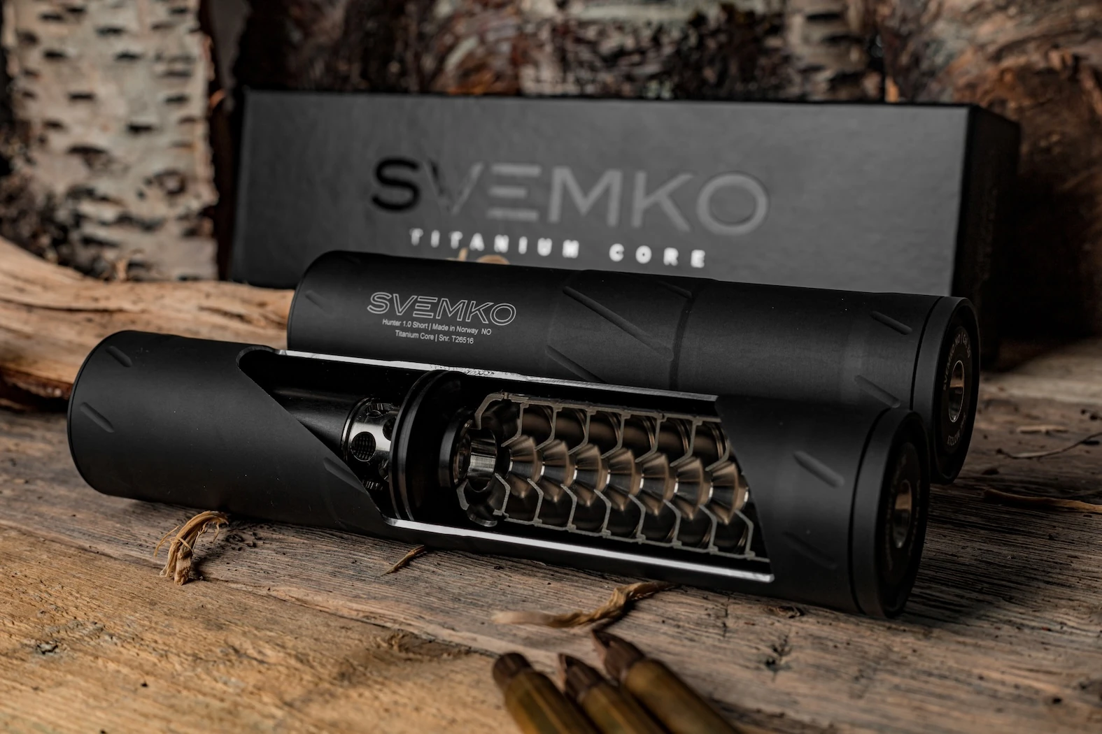 Svemko Hunter Standard Titan Schalldämpfer Verpackung