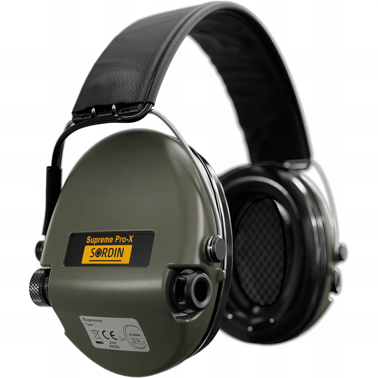 Sordin Supreme Pro-X LED olivgrün wasserdichte Mikrofone