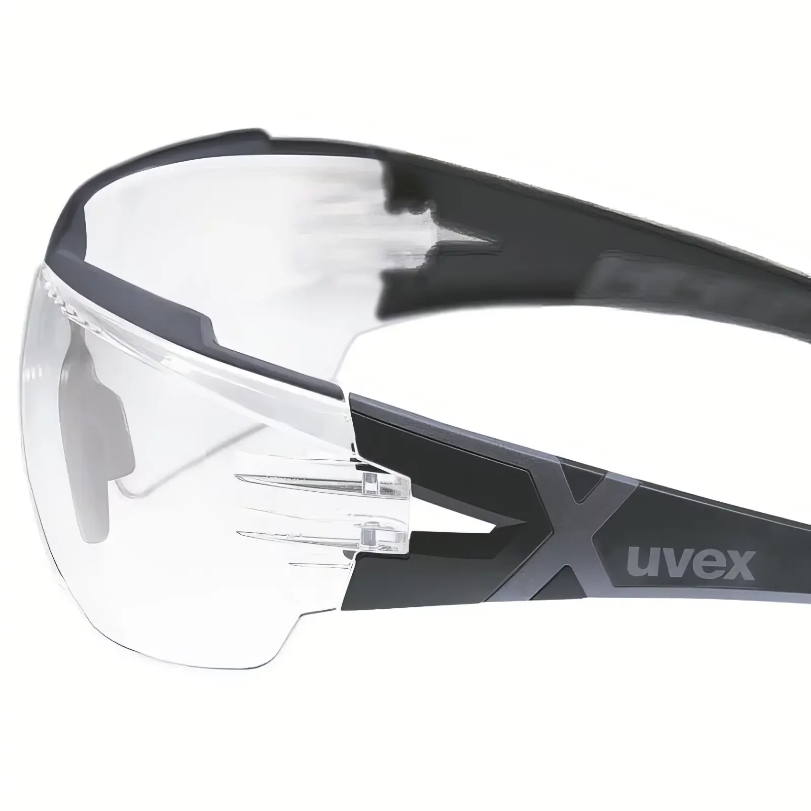 Uvex pheos CX2 Tactical Schutzbrille Scharnier seitlich