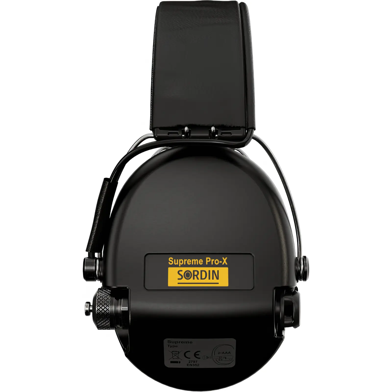 Sordin Supreme Pro-X LED schwarz Batteriefach