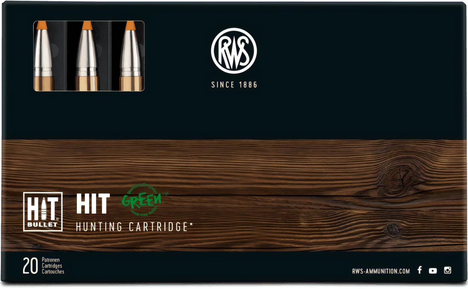 RWS HIT .30-06 Springfield Munition Verpackung