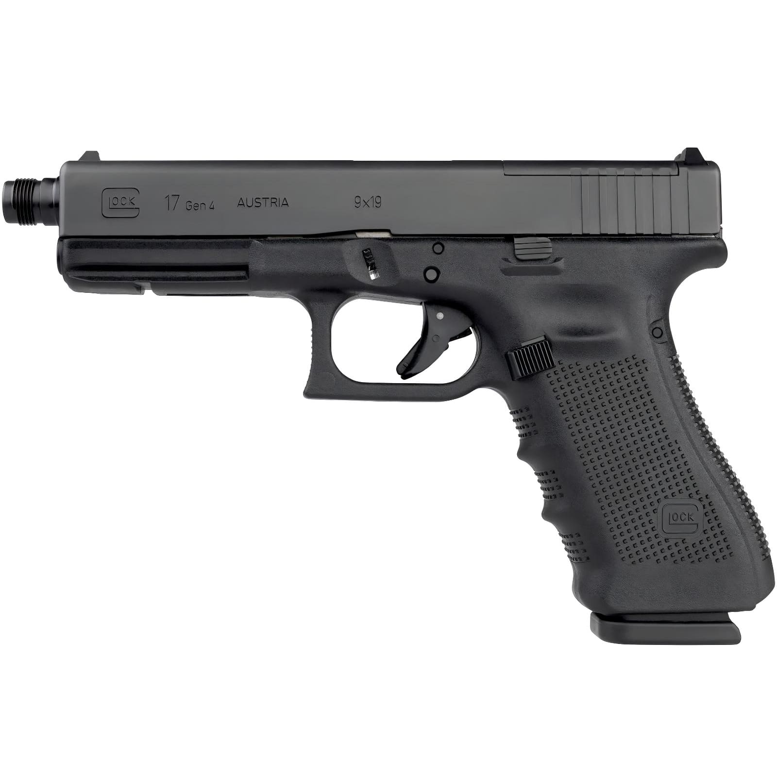 Glock 17 Gen4 mit Gewindelauf und M.O.S. Konfiguration