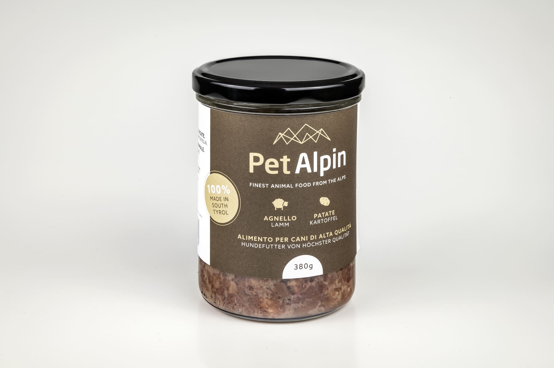 Hundefutter Lamm und Kartoffel 380g