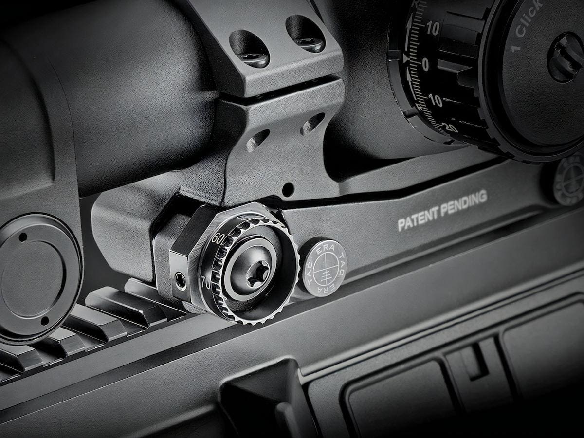 Blockmontage mit einstellbarer Vorneigung Ø 36 mm BH 22 mm 0-70 MOA