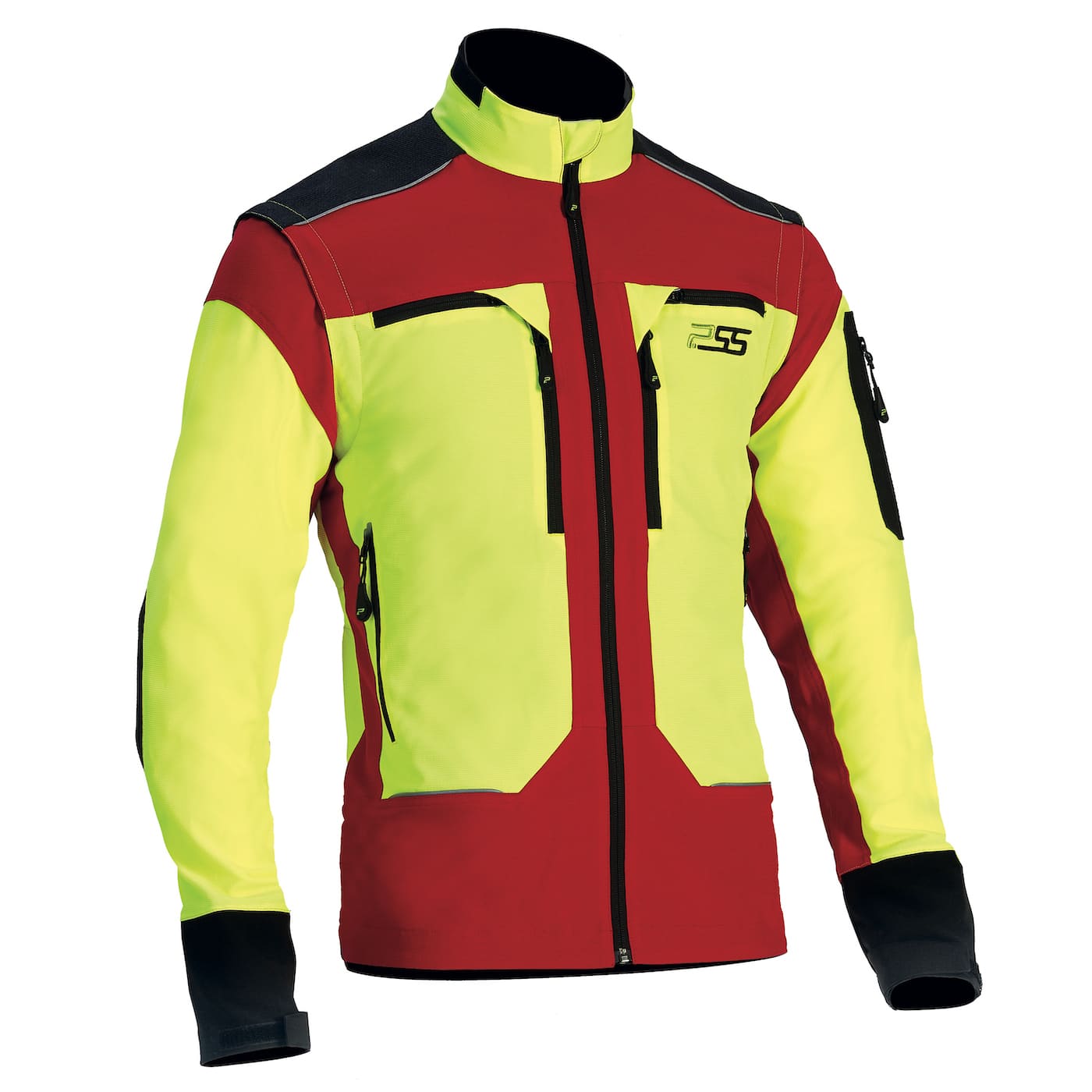 PSS X-treme Vario Funktionsjacke rot-gelb Größe 3XL kaufen