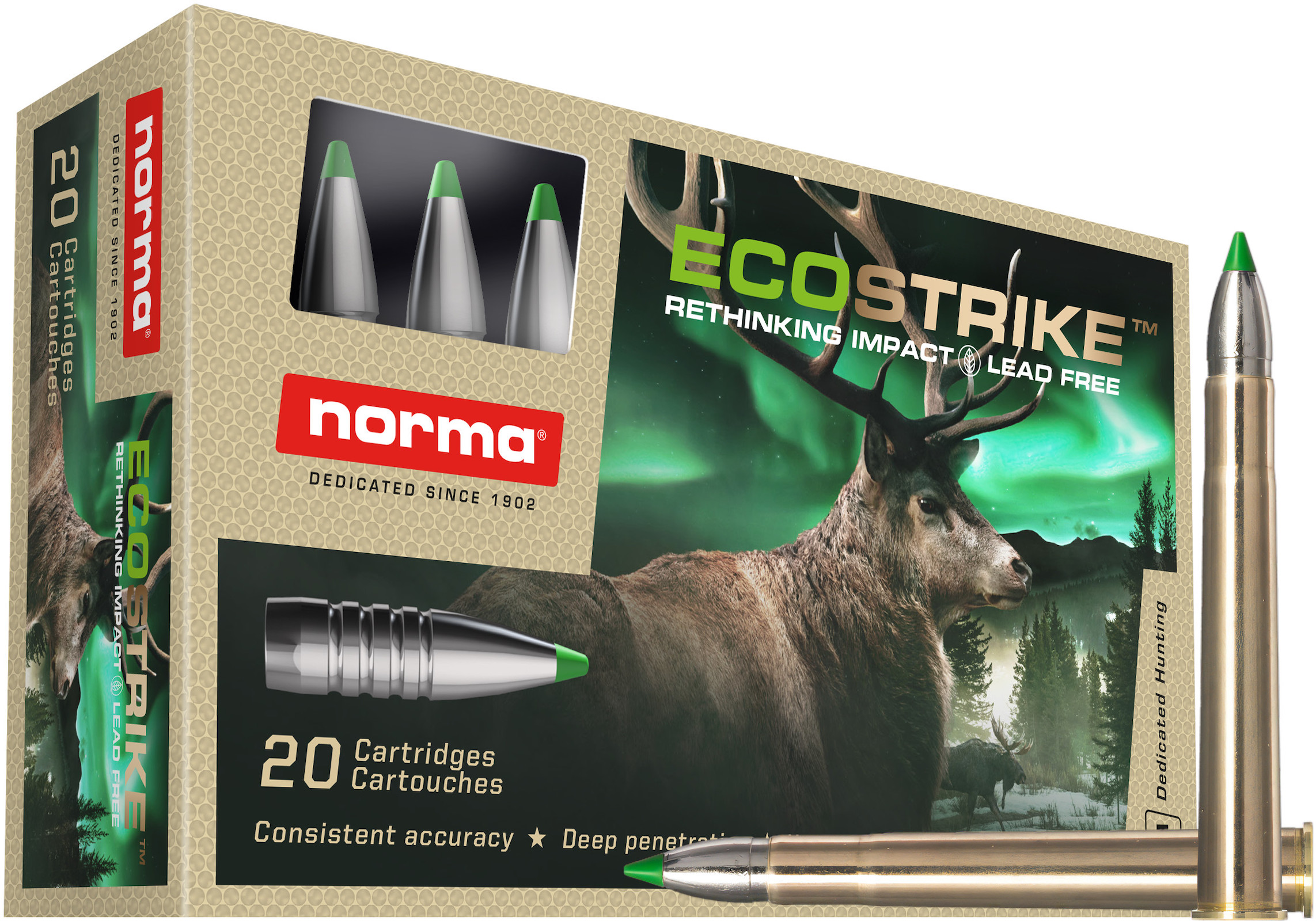Ecostrike 9,3x74 R 16,2 g / 250 grs