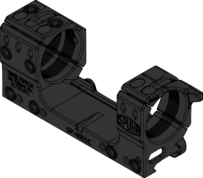 SP-4001C Fest-/ Blockmontage Ø34 mm H30 mm Gen3