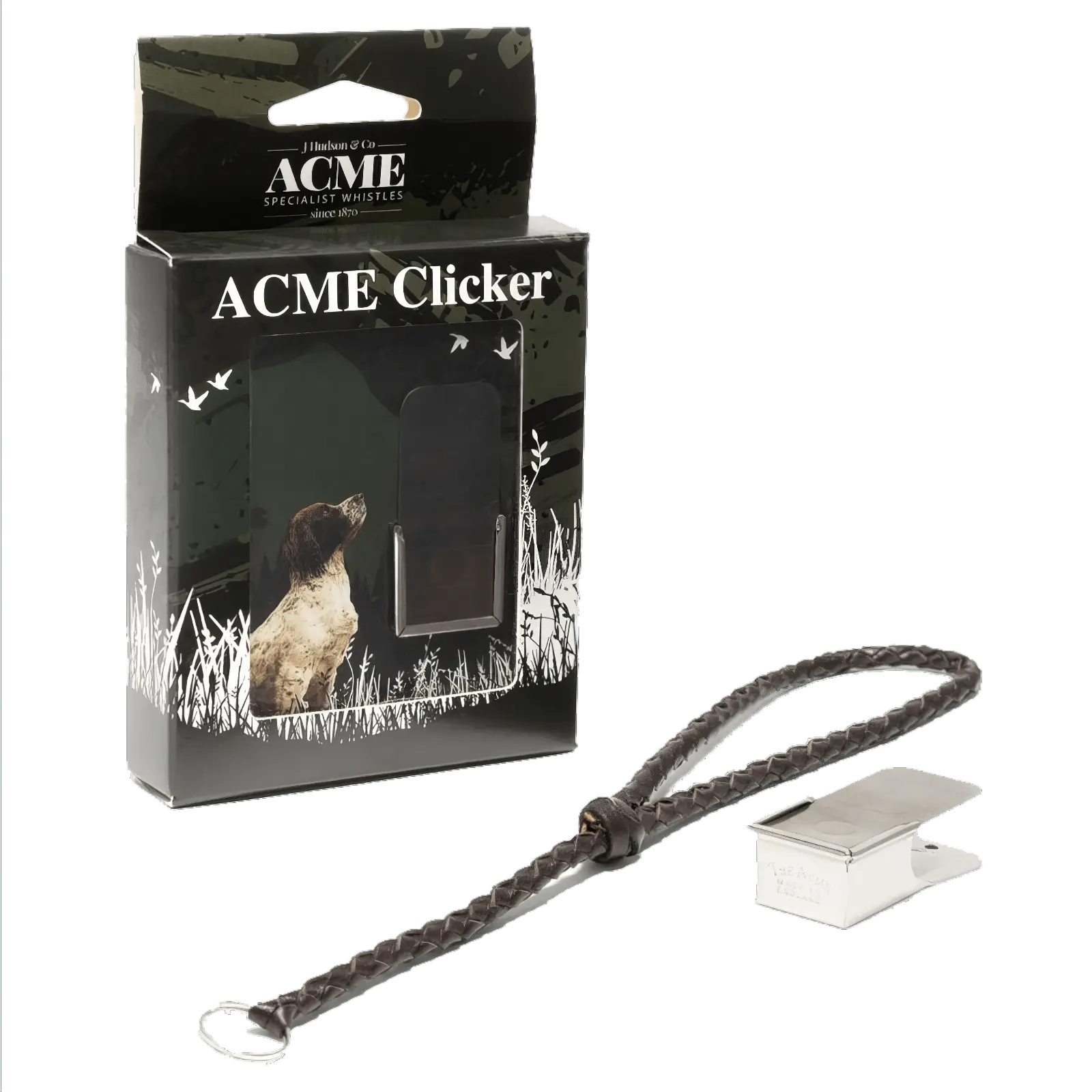 ACME Clicker No. 470 silber vernickelt Lieferumfang