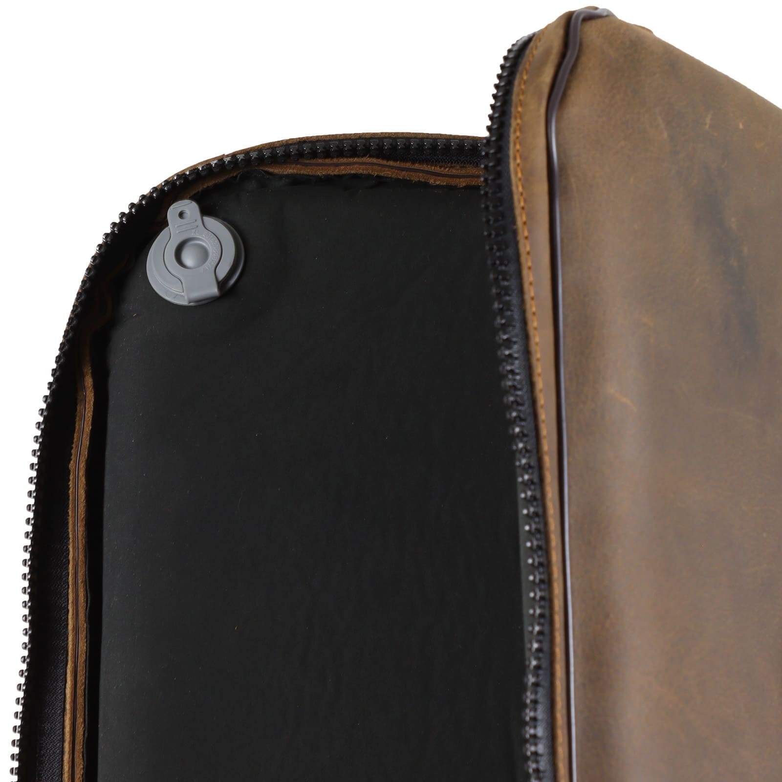 Polsterfutteral Büffelleder selbst aufblasbar