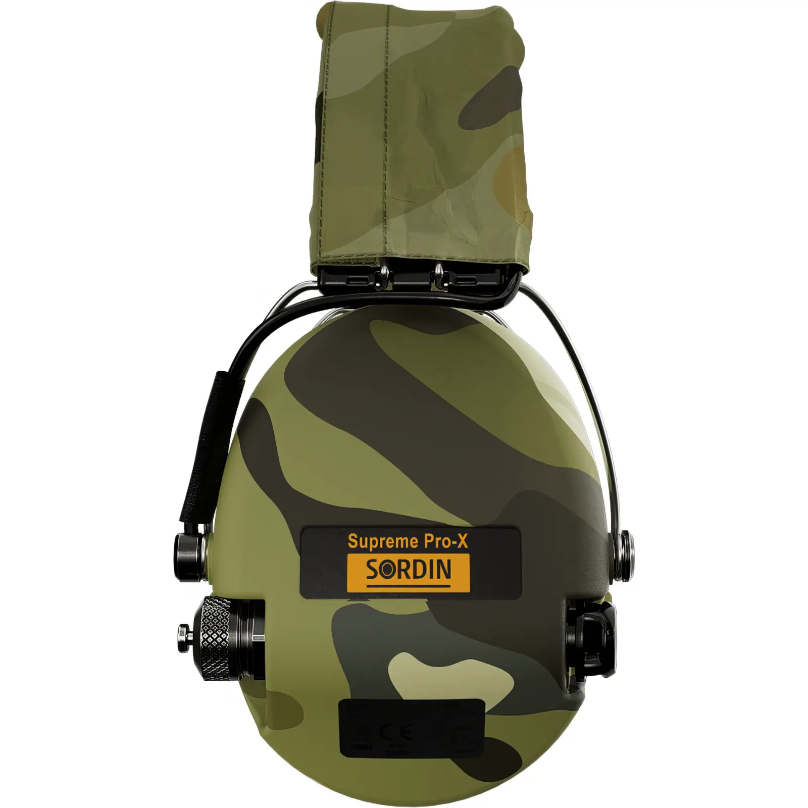 Sordin Supreme Pro-X LED camo grün Ohrmuschel