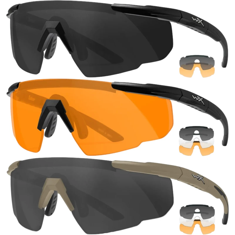 Wiley X Saber Advanced Schießbrille Set
