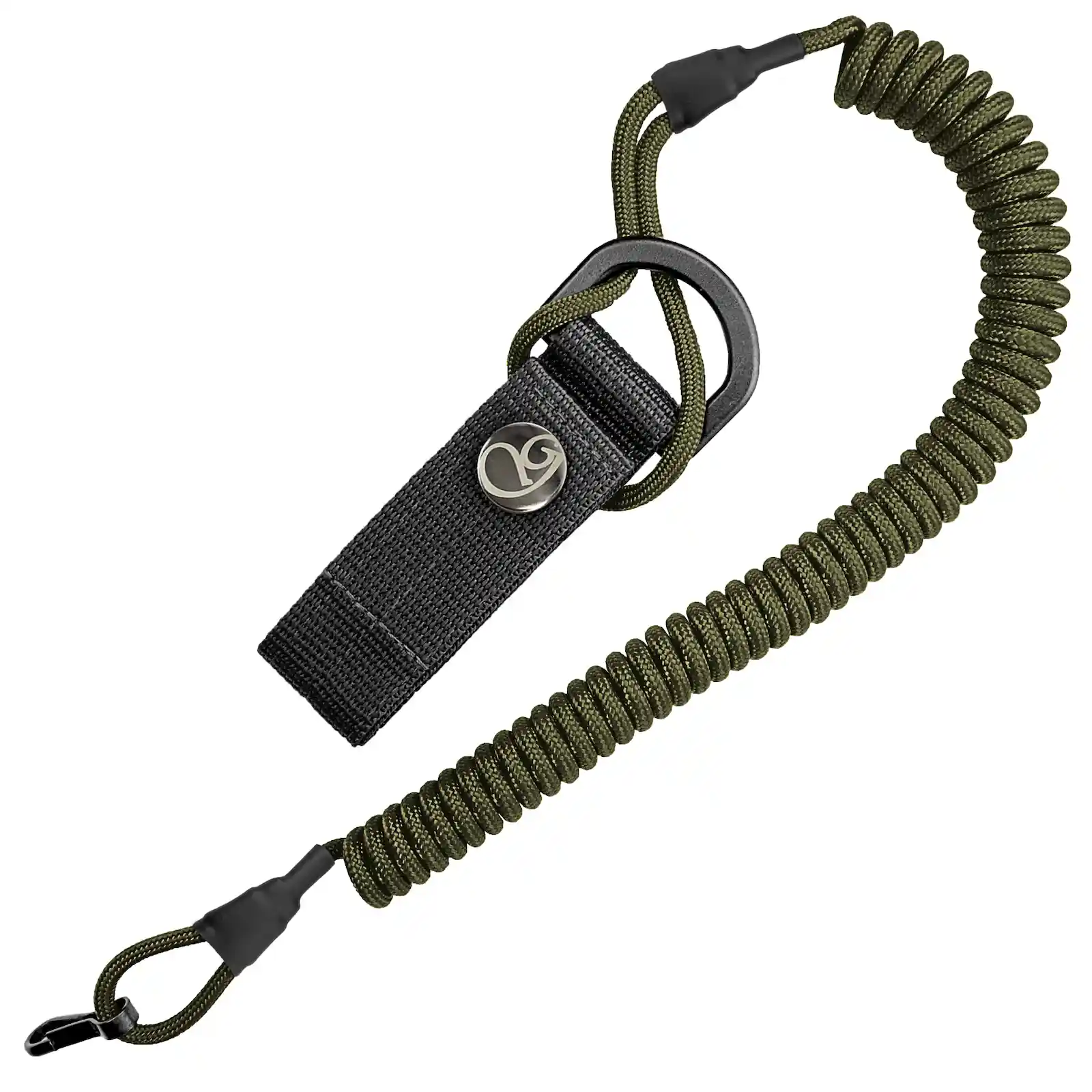 Marhel Hunting Lanyard Fangriemen Spiralkabel olivgrün